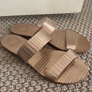 Dolce vita gold sandals